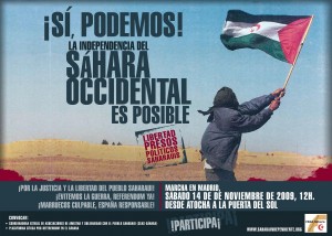 Cartel mani Sahara