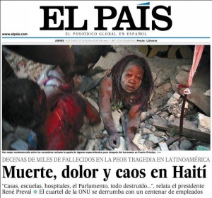Portada El Pais Haiti